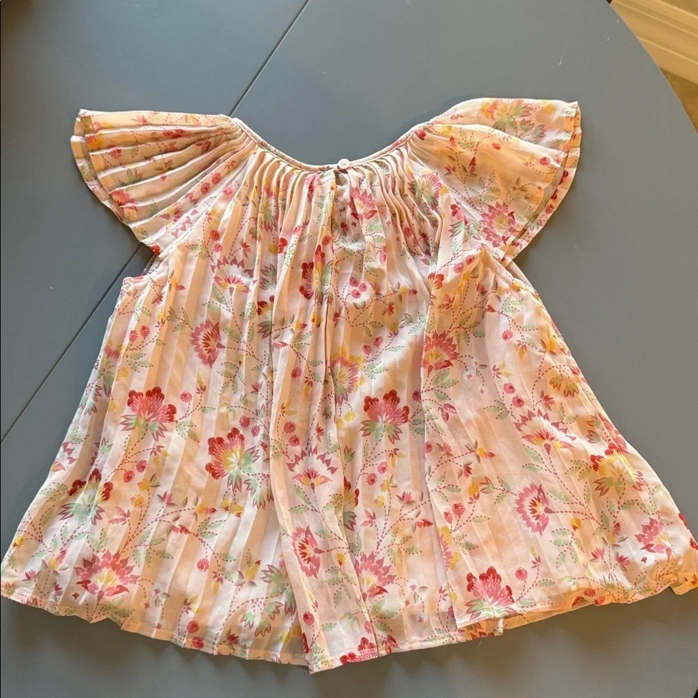 GAP Floral Pink Blouse